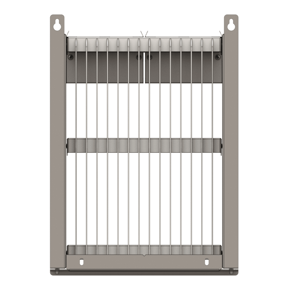 caisson dégrilleur vue de face
