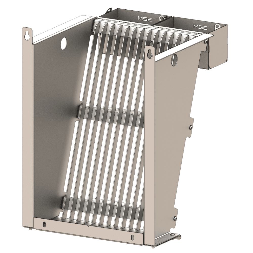 caisson dégrilleur vue isométrique
