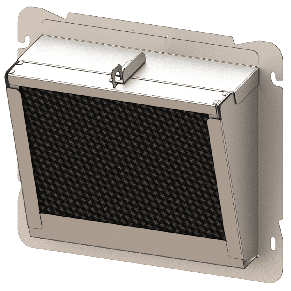 filtre séparatif 600 + toile inox fs 600 ti vue isométrique