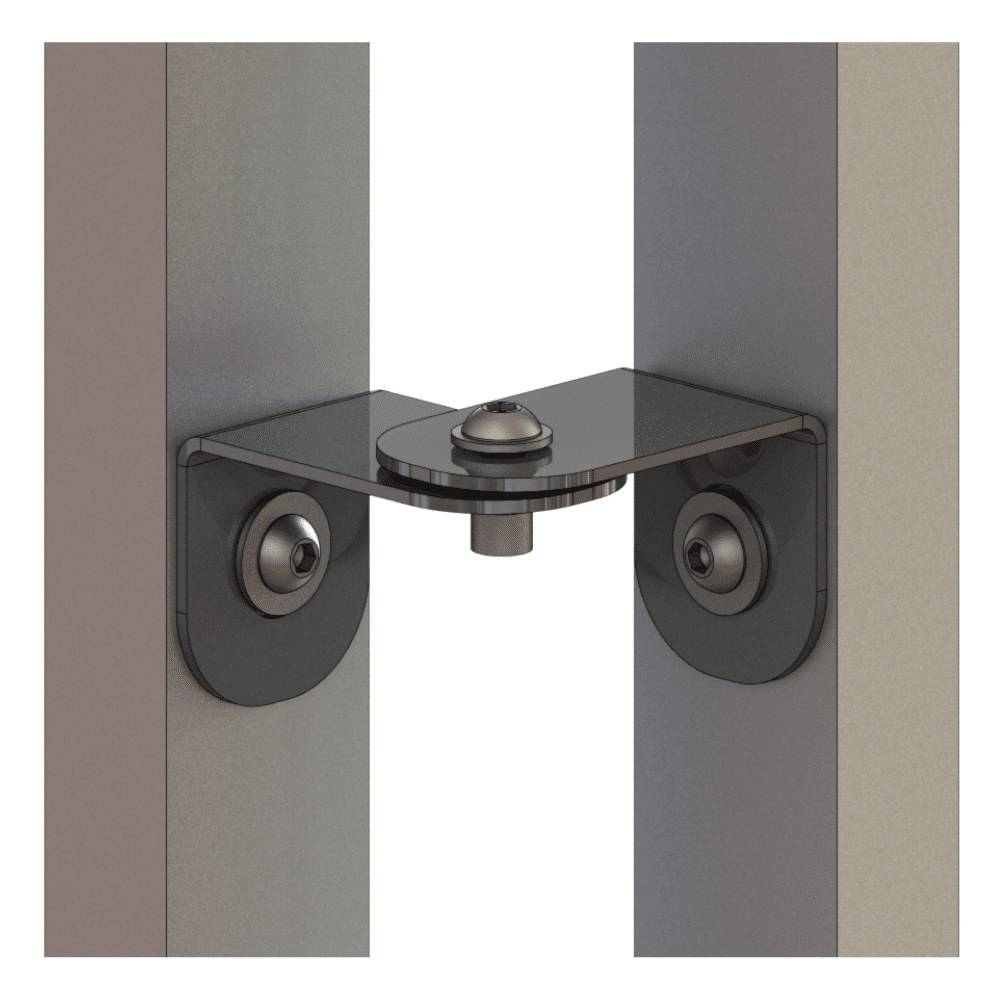 garde corps aluminium liaison gc vue isométrique