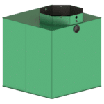 séparateur à fécules inox taille 04 sfi 04 vue isométrique