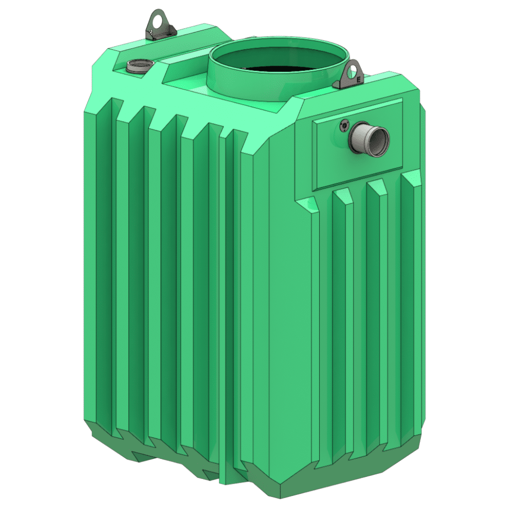 séparateur à fécules pe taille 05 sfpe 05 vue isométrique
