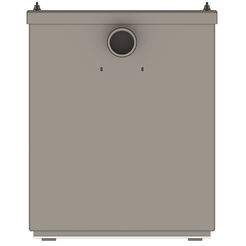 séparateur à graisses inox taille 60 sdgic 60 vue de face