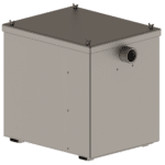 séparateur à graisses inox taille 60 sdgic 60 vue isométrique