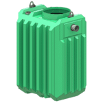 séparateur à graisses pe taille 05 sdgpe 05 vue isométrique