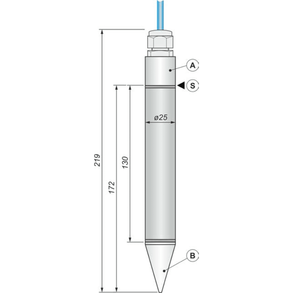 sonde idoil oil dimensions