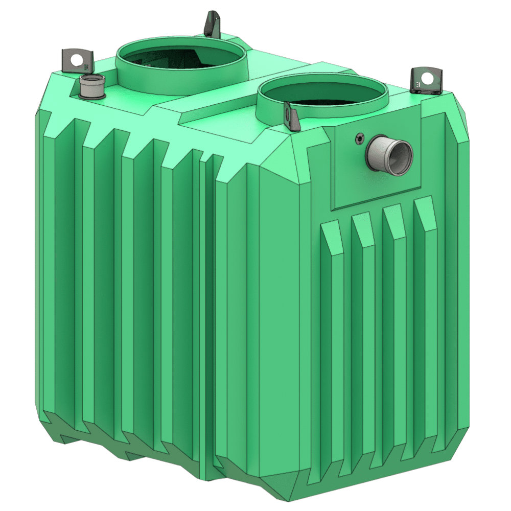 séparateur à fécules pe taille 10 sfpe 10 vue isométrique